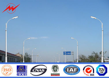 Porcelana Estacionamiento de acero de la lámpara del aparcamiento el 12m poste ligero, poste poste ligero de MHL/de HPS proveedor
