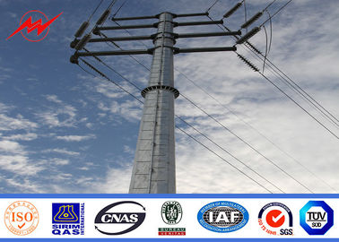 Porcelana Línea de transmisión eléctrica afilada redonda postes para la línea aérea proyecto proveedor