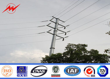Porcelana Poder poste de acero redondo multi - línea piramidal compañia de electricidad postes de la distribución proveedor
