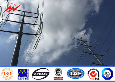 Porcelana Línea de transmisión de acero al aire libre galvanizada de poste de la corriente eléctrica de ASTM A123 postes proveedor