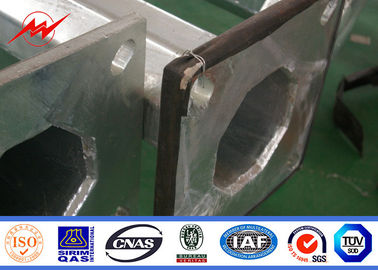 Porcelana acero eléctrico galvanizado 1-30m m poste para la transmisión de poder con el reborde y el ancla Bol proveedor