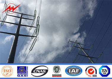 Porcelana Transmisión de poder de acero galvanizada eléctrica postes el 16m ISO 9001 proveedor
