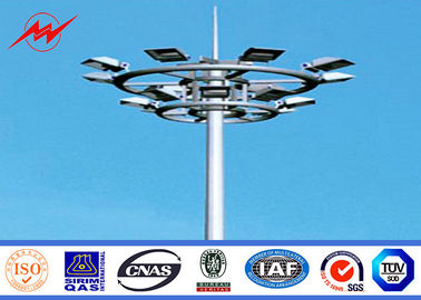 Porcelana alto palo de acero galvanizado los 6-15m poste ligero, iluminación poste al aire libre para el puerto de Damman proveedor
