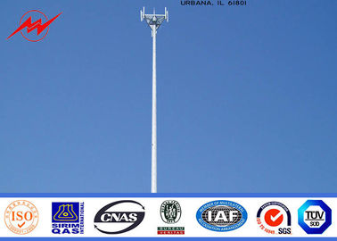 Porcelana Torre de acero eléctrica de poste de la torre de antena del 18M los 30M mono para la telecomunicación móvil de la transmisión proveedor
