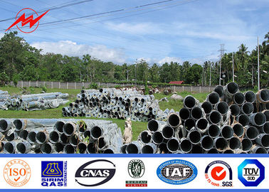 Porcelana los 45FT poste de acero galvanizado 3m m, estándar de Electric Power postes Filipinas NEA proveedor