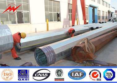 Porcelana los 75FT Filipinas NGCP poste de acero galvanizado estándar con 4-5m m Thickenss proveedor