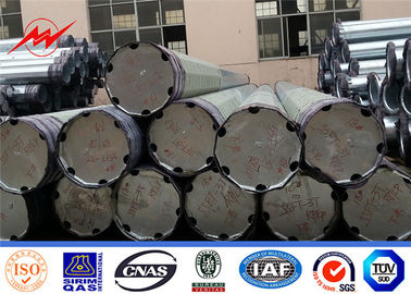 Porcelana acero galvanizado modificado para requisitos particulares postes de la transmisión de poder del grueso del 15M 6m m proveedor
