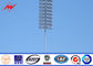 los 30M palo al aire libre poste de 8 lámparas alto para la iluminación del aeropuerto con el sistema de elevación proveedor