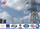 Estructuras de acero tubulares afiladas modificadas para requisitos particulares de Electric Power poste, ISO9001 proveedor