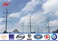 Corriente eléctrica poligonal poste de las utilidades de la electricidad para la transmisión de 110 kilovoltios proveedor
