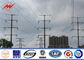 Línea de transmisión de 138 kilovoltios corriente eléctrica poste, transmisión de acero postes proveedor