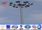Alto palo poste del aeropuerto los 30M HDG con el panel doble de la linterna para 100 metros cuadrados de iluminación del estadio proveedor