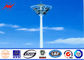 Palo postes ligeros comerciales del acero HPS de S355JR alto para las alamedas de compras los 22M proveedor
