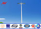 Iluminación de soldadura de oro postes del palo del color el 15m alta para el aeropuerto/la escuela/los chalets proveedor