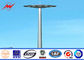 palo galvanizado redondo poste ligero del estadio de los 35M alto con el sistema de elevación de 400kg Rasing proveedor
