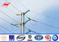 servicio eléctrico galvanizado 750dan poste de los 8m contra el terremoto del grado 8 proveedor