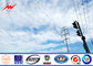Línea de transmisión galvanizada corriente eléctrica poste 800 Dan de postes proveedor
