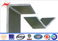 Superficie laminada en caliente de acero galvanizada construcción del hierro de ángulo del acero suave del carbono del ángulo buena proveedor