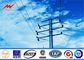 calle postes ligeros de poste de la corriente eléctrica de los 9m el 11m para la transmisión de poder de África proveedor