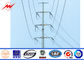 transmisión de acero postes de 69KV los 40FT HDG galvanizados para filipino proveedor