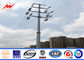 33kv línea aérea proyecto Electric Power postes de acero galvanizados poste proveedor
