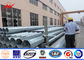 ISO el 12m 3m m poste de acero galvanizado grueso para la línea de Tranmission proveedor