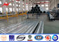 metal de acero galvanizado poder postes para uso general del equipo de la distribución de los 20m postes proveedor