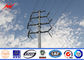línea potente eléctrica Electric Power poste de la distribución de poste de la lámpara de calle de los 9m proveedor