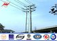 Transmisión de acero galvanizada carretera postes del recinto eléctrico de acero de poste proveedor