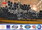 Polo de acero galvanizado profesional ASTM A123 para transmisión e iluminación en Filipinas proveedor