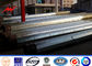 69KV el 15M ASTM redondo postes de acero galvanizados A123 para la distribución de poder proveedor