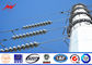 postes para uso general eléctricos tubulares galvanizados el 15m transmisión de acero postes de 69 kilovoltios proveedor