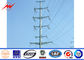 Corriente eléctrica poste de la galvanización línea de transmisión de 69 kilovoltios estándar de postes ASTM A123 proveedor