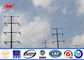 el 11.8m 10 línea de transmisión de acero material eléctrica de poste Q345 de la corriente de KN postes proveedor