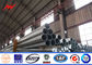 Octagonal Galvanized Steel Pole For Electrical Power Line Project proveedor