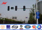 palo postes de la altura de los 6.5m alto/iluminación poste para las señales de tráfico del LED, del camino estándar ISO9001 proveedor