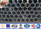 Polos tubulares de acero galvanizado de alto voltaje de 35KV con bitumen proveedor