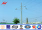 el poder de acero poste de 1250Dan Eleactrical para 110kv telegrafía +/--2% tolerancia proveedor