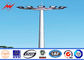 los 45M S355JR poste/arriba palo tubulares de acero poste ligero para el estadio de fútbol proveedor