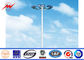alumbrado público ligero poste de poste del solo palo del brazo LED de los 8-20m alto proveedor