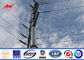 poder postes para uso general galvanizado 110kv para la línea eléctrica ISO 9001 de la transmisión proveedor