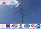 El alto voltaje 1000kV galvanizó la torre tubular de acero de la telecomunicación de poste proveedor