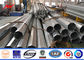 69kv poste de acero galvanizado eléctrico, línea poder poste de acero de la distribución proveedor
