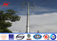 línea de acero para uso general postes de la distribución de postes de la electricidad 1200Dan de los 8M para la línea de transmisión de arriba 11KV postes proveedor