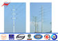 800Dan corriente eléctrica octagonal postes, distribución de poder galvanizada de la inmersión caliente postes proveedor
