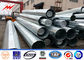 Metal de acero galvanizado postes para uso general de la electricidad líneas eléctricas de la tensión de 120 pies Shigh proveedor