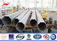 Poste para uso general de acero afilado, línea de transmisión eléctrica postes de acero galvanizados proveedor