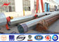 los 75FT Filipinas NGCP poste de acero galvanizado estándar con 4-5m m Thickenss proveedor