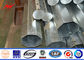 11kv - 550kv poste tubular de acero con el tratamiento superficial de la galvanización proveedor