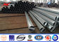 110kv galvanización ASTM A123 postes eléctricos de acero proveedor